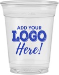 16oz Soft Sided Clear Cups